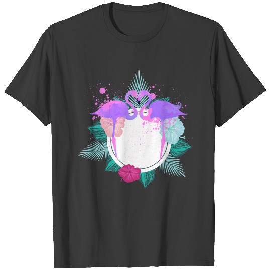 Summer Flamingo Pink T-shirt