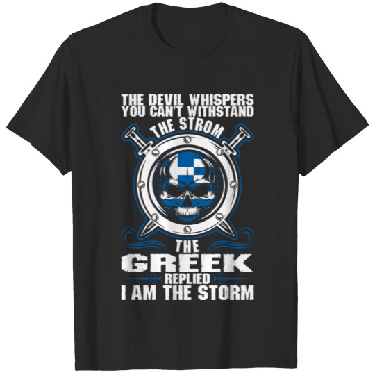 The Devil Whispers You Cant Withstand The Storm Gr T-shirt
