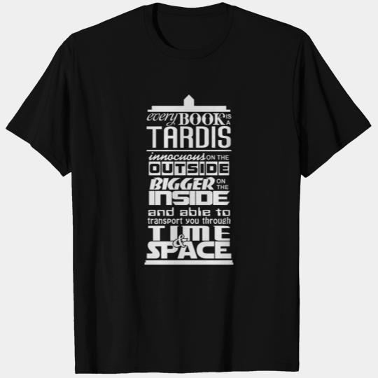 Very Book Is A TARDIS T-shirt