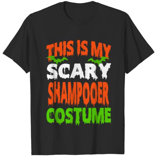 Discover Shampooer - SCARY COSTUME HALLOWEEN SHIRT T-shirt