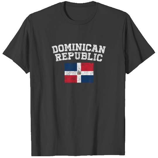 Dominican Flag Shirt - Vintage Dominican Republic T-shirt