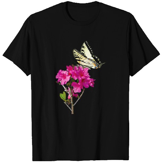 Tiger Swallowtail on Azalea T-shirt