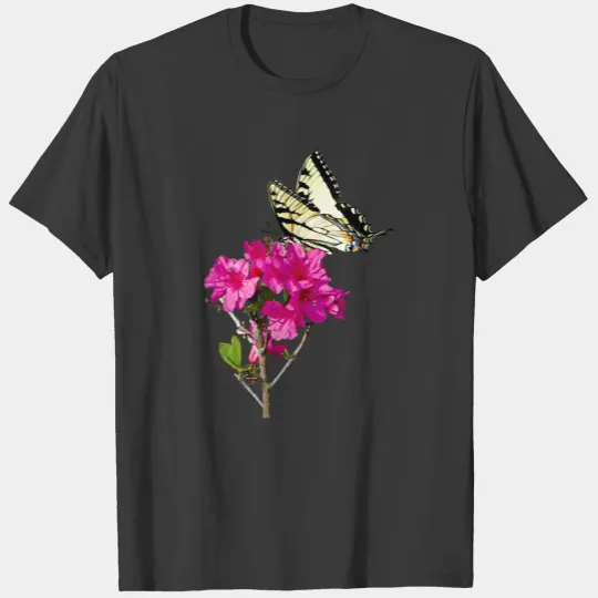 Tiger Swallowtail on Azalea T-shirt