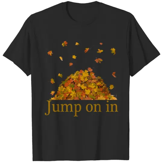 Discover jump on in T-shirt