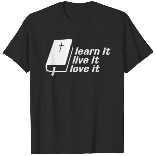 Discover LEARN IT LIVE IT T-shirt