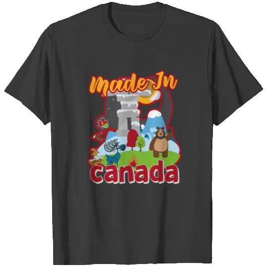 Discover Made In Canada Shirt T-shirt