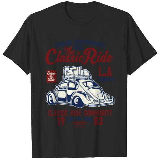 Discover The Classic Ride - Vintage Performance T-shirt