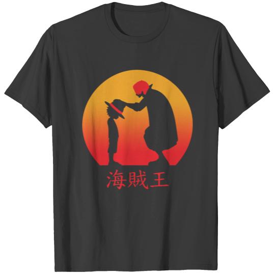 Luffy Shanks One Piece T-shirt
