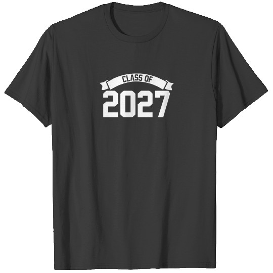 Class of 2027 Novelty High School Elementary T-shirt