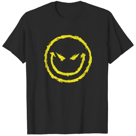 Discover Evil Smiley Face T-shirt
