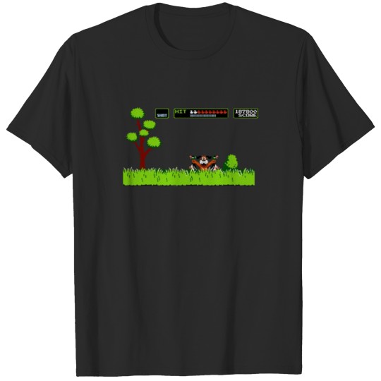 Discover NES duck hunt dog game T-shirt