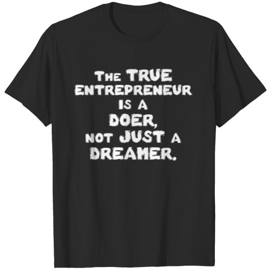 Discover DOER NOT DREAMER wht T-shirt