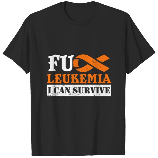 Fun Run Leukemia I can Survive T-shirt