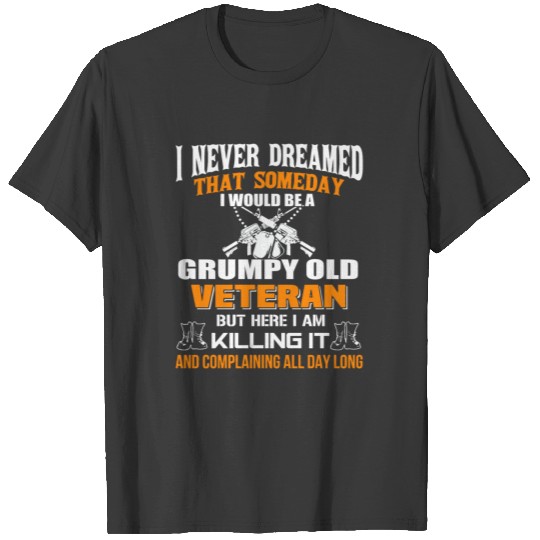 Grumpy Old Veteran T-shirt