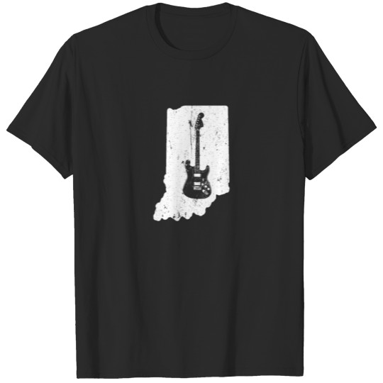 Discover Guitar Beginner Indiana Electric Guitar For Kids Shirt T-shirt