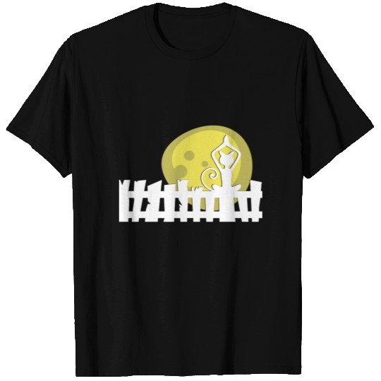 yoga cat shirt T-shirt