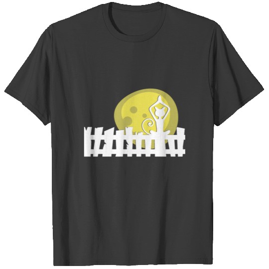 yoga cat shirt T-shirt