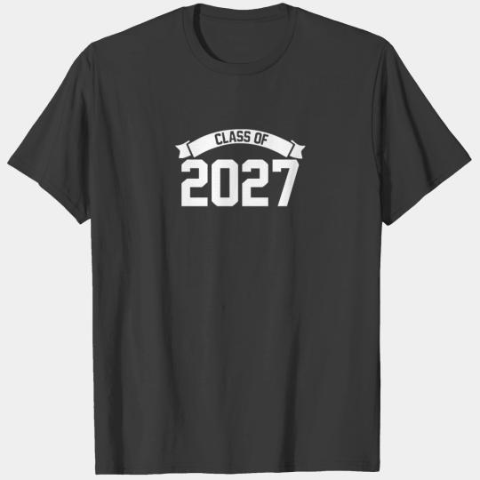 Class of 2027 Novelty High School Elementary T-shirt