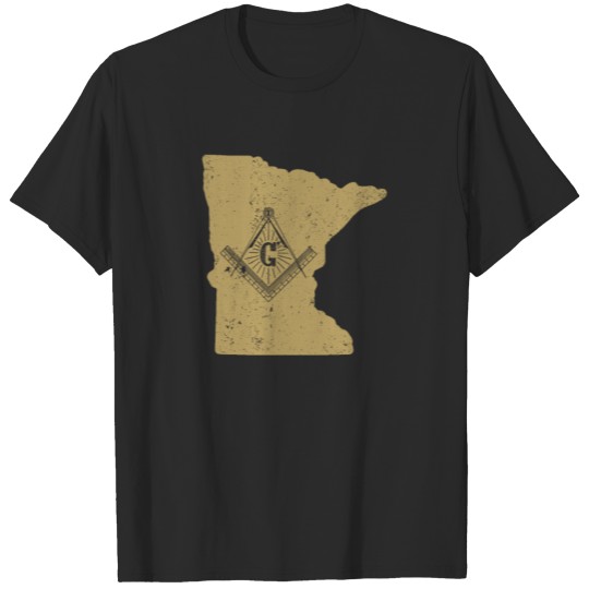 Discover Minnesota Freemason Clothing Masonic Clothing T-shirt
