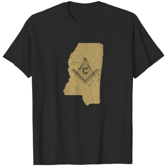 Discover Mississippi Freemason Clothing Masonic Clothing T-shirt