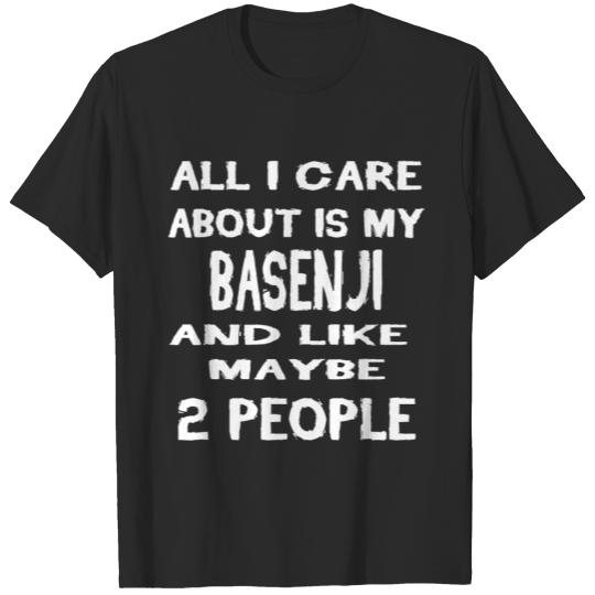 Discover Dog i care about is my BASENJI T-shirt