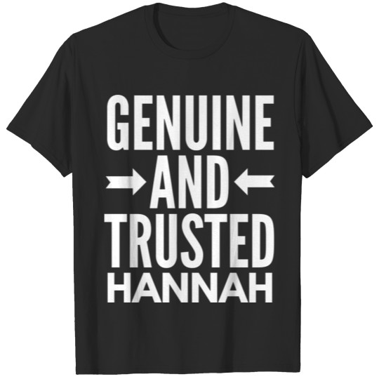 Discover Genuine and trusted Hannah T-shirt
