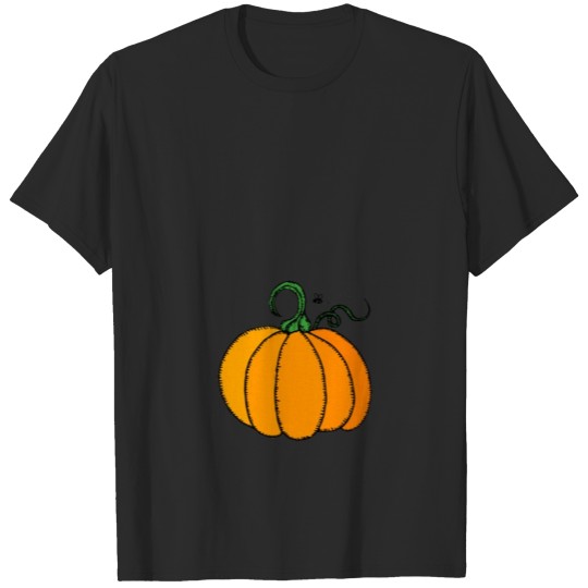 Discover Pregnant Halloween Design Pumpkin T-shirt