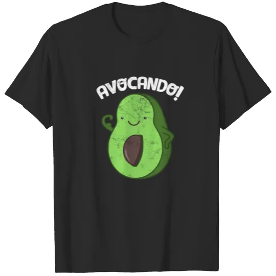 Discover Funny Avocado Motivation AVOCANDO! Vegan Joke Gift T-shirt