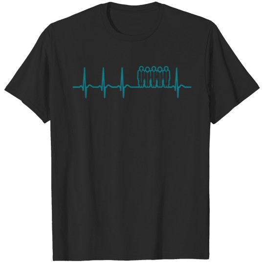 Discover Heartbeat Choir Singer Opera Music School Fun Gift T-shirt