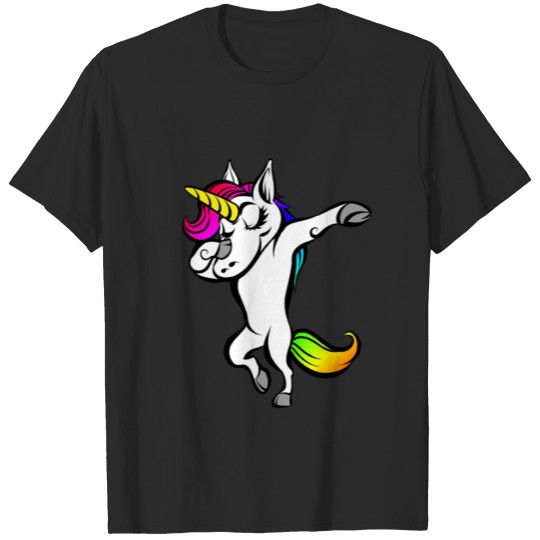 Discover Unicorn Funny Dabbing Dancing Dab Dance T-Shirt T-shirt