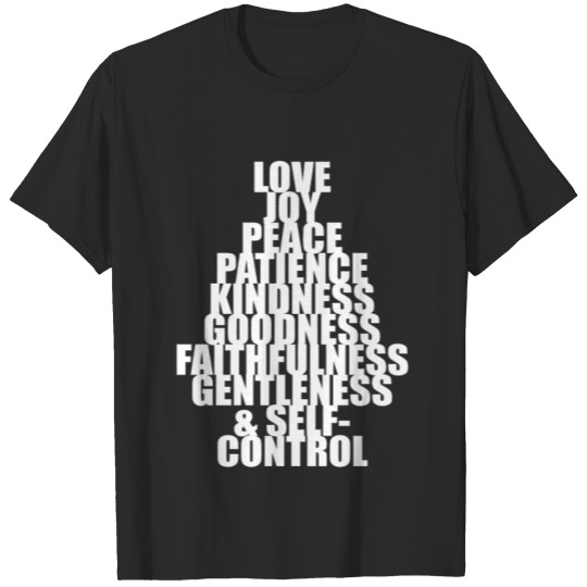 Discover Spirit love joy peace kindness T-shirt