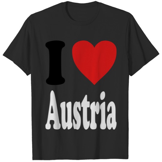 Discover I love Austria (variable colors!) T-shirt