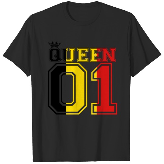 Discover partner land queen 01 princess Belgien T-shirt
