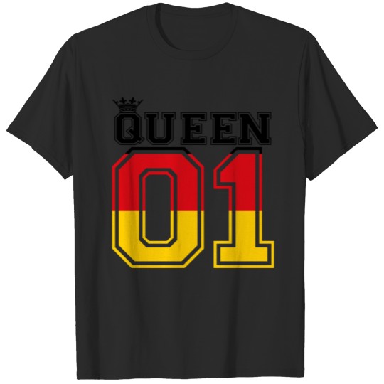 Discover partner land queen 01 princess Deutschland T-shirt
