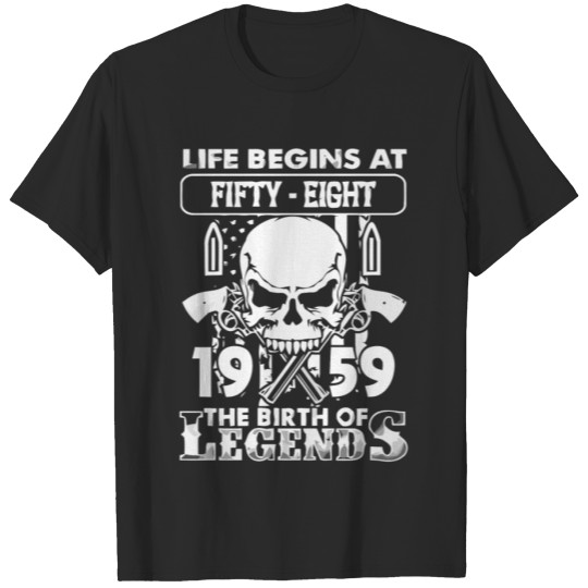 Discover 1959 the birth of Legens T-shirt