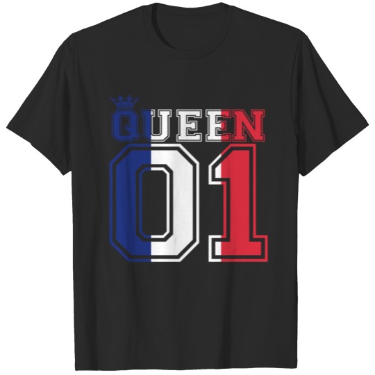 Discover partner land queen 01 princess Frankreich T-shirt