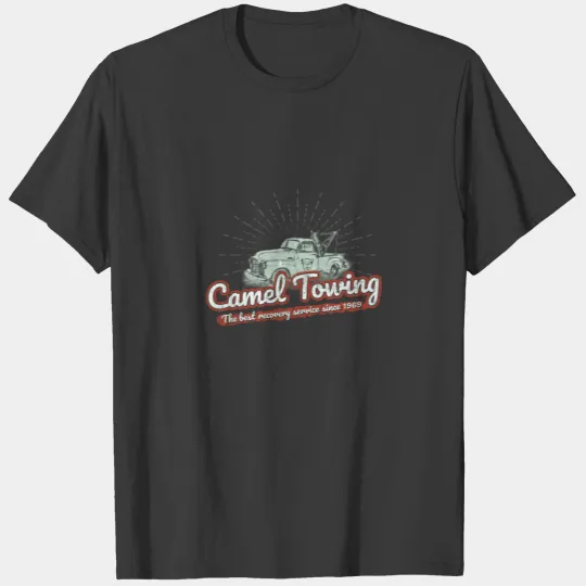 Camel Towing- funny joke shirt T-shirt