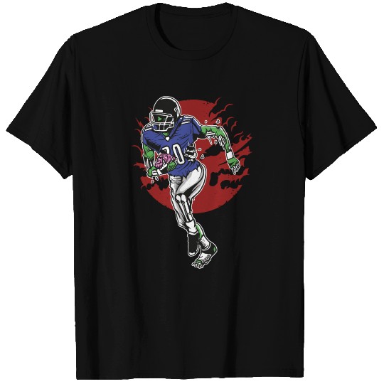 zombie footballer T-shirt