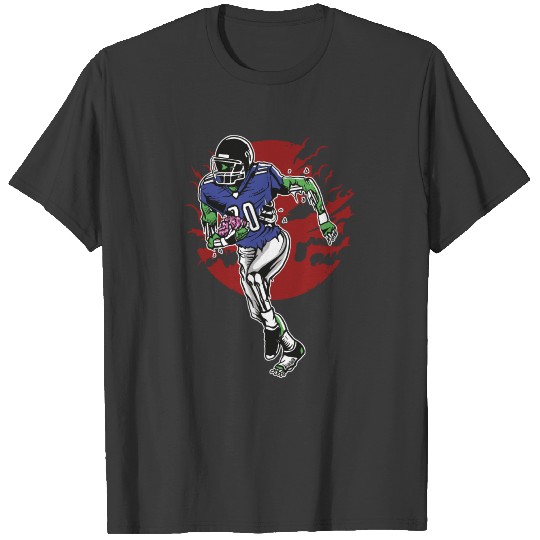 zombie footballer T-shirt