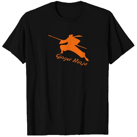 orange ninja T-shirt