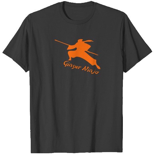 orange ninja T-shirt