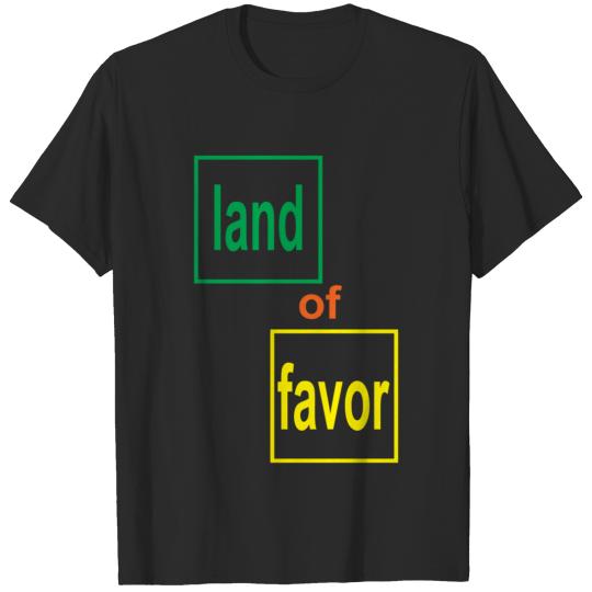 Discover land of favor T-shirt