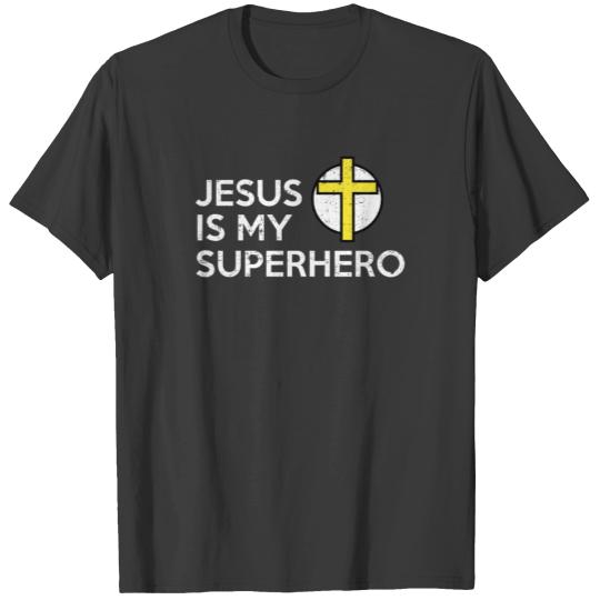 Jesus is my Superhero Shirt - Christian Gift T-shirt