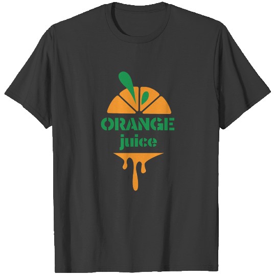 I love Orange Juice Gifts T Shirt T-shirt