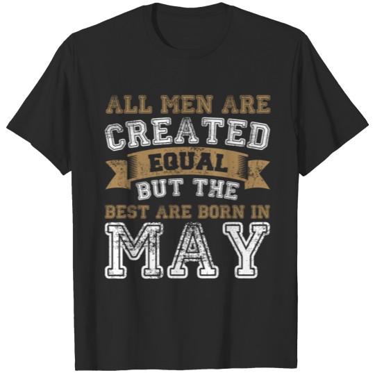 Discover May T-Shirt Love Present Gift Birthday Men T-shirt