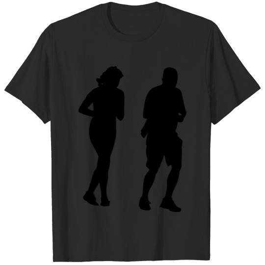 Discover runner running laufen jogger jogging sprinter28 T-shirt