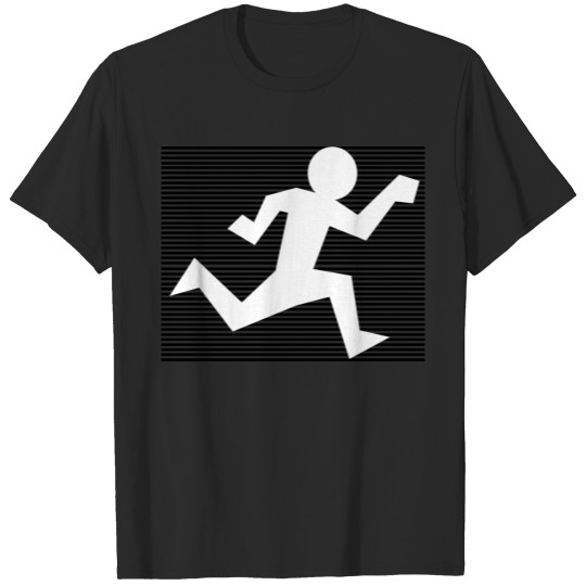 Discover runner running laufen jogger jogging sprinter153 T-shirt