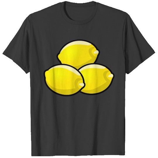 lemon limette zitrone citrus veggie gemuese fruits T-shirt