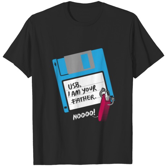 Discover USB, I am Your Father Nerd Geek Disk Funny Memory T-shirt