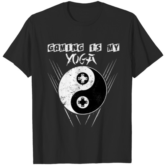 Discover Gamer Girl Ying Yang Girl Gamer Shirt Gamer Girl Stuff T-shirt